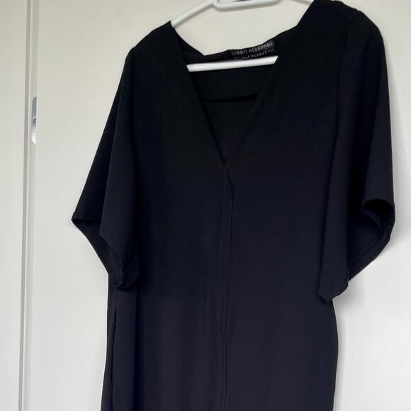 Maxi Black Dress - ONESIZE - Picture 3 of 4